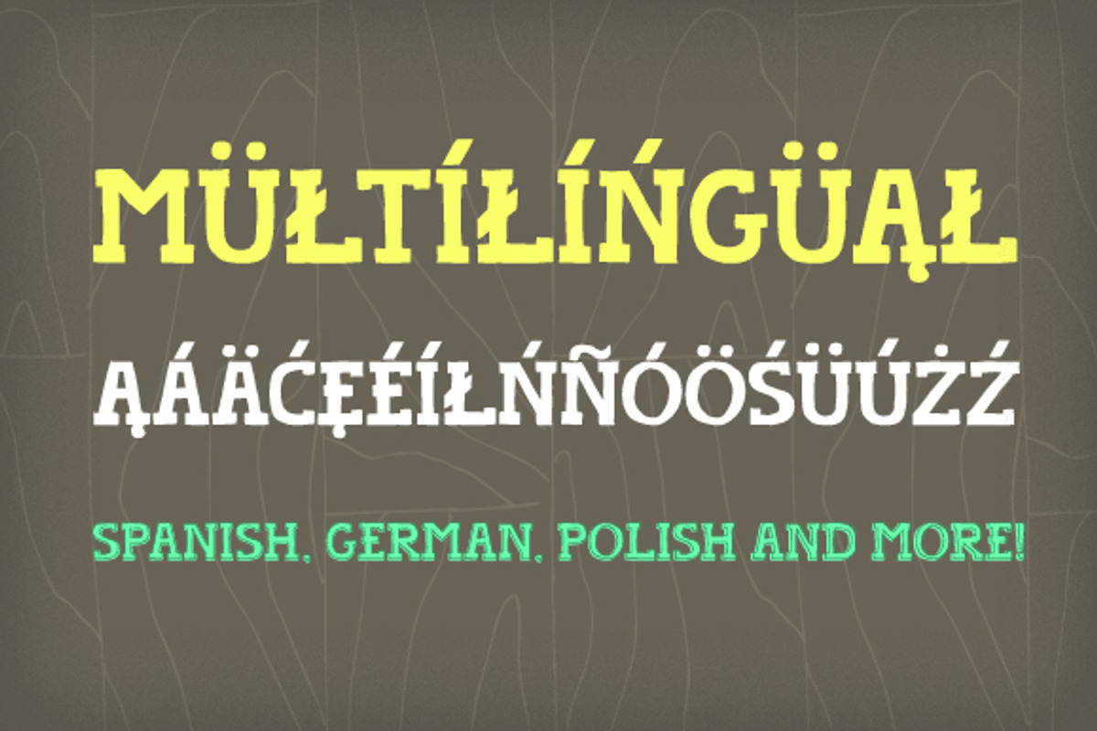 Handyman Font + Outline preview 4