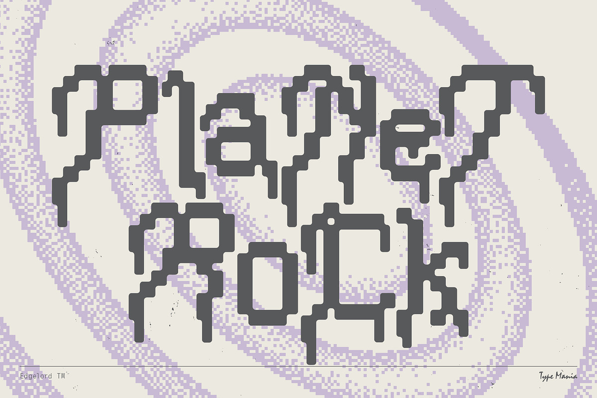 Edgelord TM – Medieval 8-bit Font, a Blackletter Font by Type Mania (Photo 4 of 10)