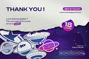 Space Logo Templates Collection, a Branding & Logo Template by Rukuru Studio (Thumbnail 5 of 5)