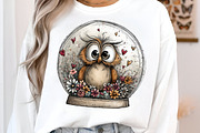 Valentines Birds Clipart PNG, an Illustration by SinaCreation (Thumbnail 9 of 11)