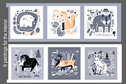 Sunny Animals: Map & Poster Creator, an Animal Illustration by ArtyCats (Thumbnail 7 of 17)