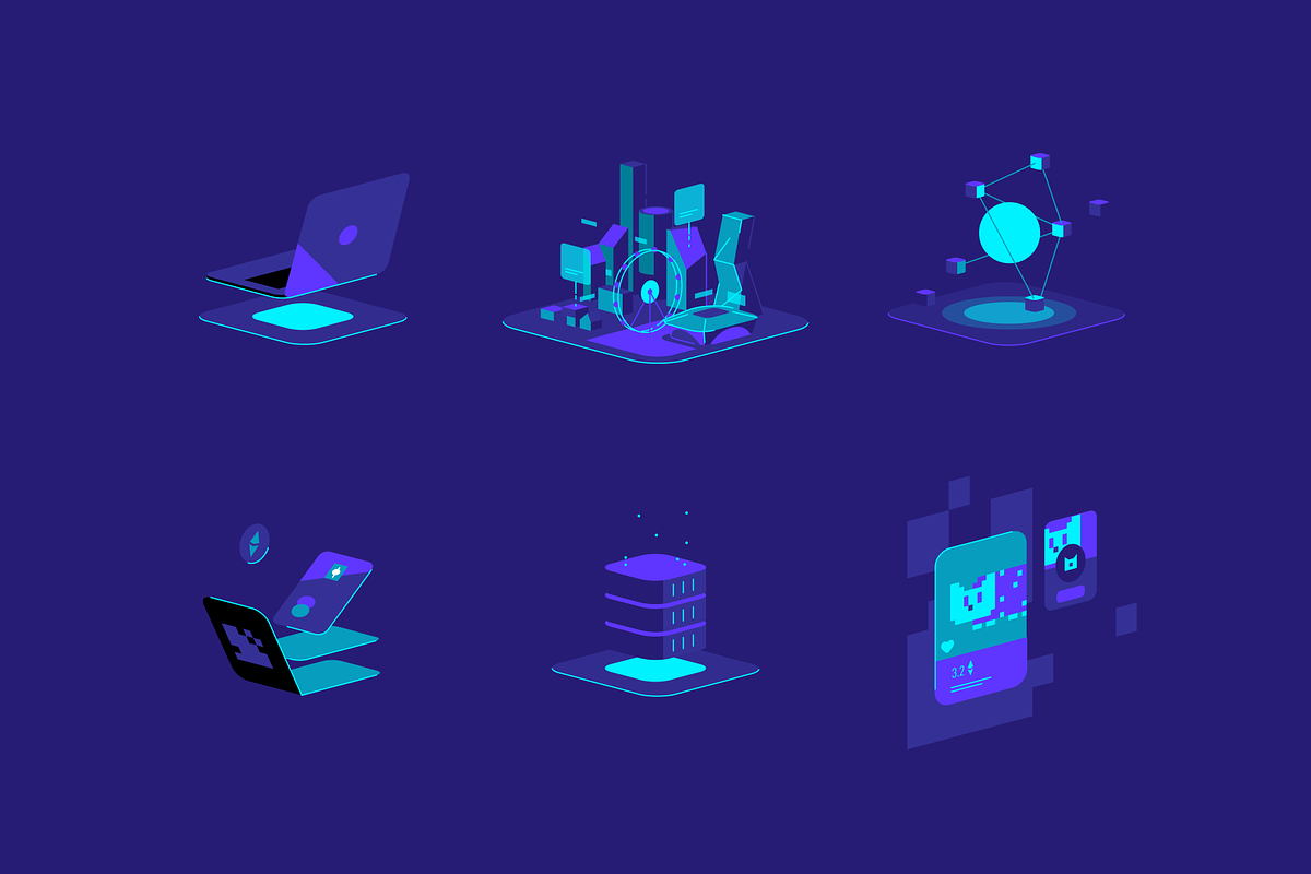 Virtual Reality & AR Illustrations, a Templates & Theme by Formfrom (Photo 12 of 12)