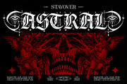 Gryphire Black Typeface, a Blackletter Font by alit design (Thumbnail 5 of 20)