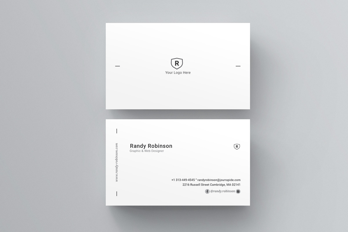 Business Card, a Business Card Template by CreativeZoom (Photo 5 of 7)