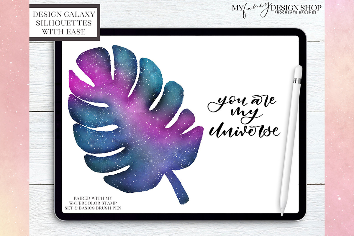 Procreate Galaxy Brushes, a Brush Add-On by My Fancy Design Shop (Photo 11 of 14)