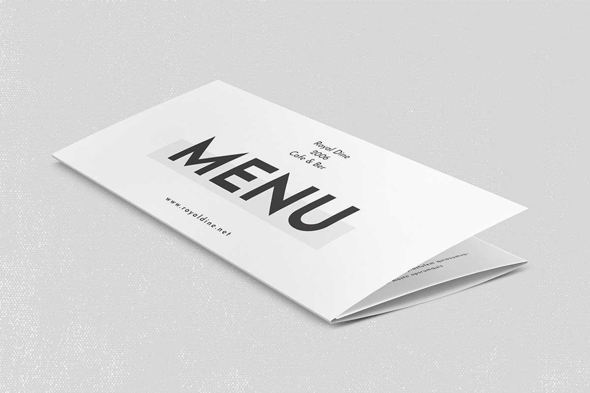 Simple Trifold Menu Template, a Brochure Template by Designsoul14 (Photo 3 of 7)