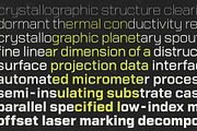 BASE MODEL Industrial Sans Serif, a Sans Serif Font by Lund Design Co. (Thumbnail 3 of 18)