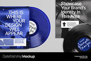 Gatefold Vinyl Mockup, a Product Mockup by graphicook (Thumbnail 1 of 5)