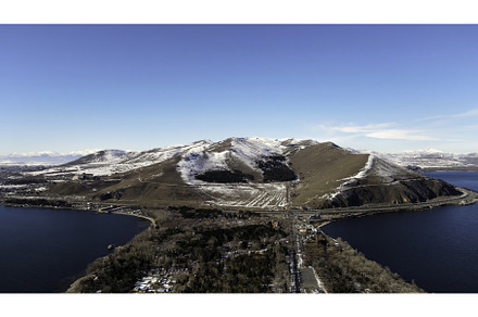 Aerial panoramic view of a large, a Nature Photo by Media Whale Stock