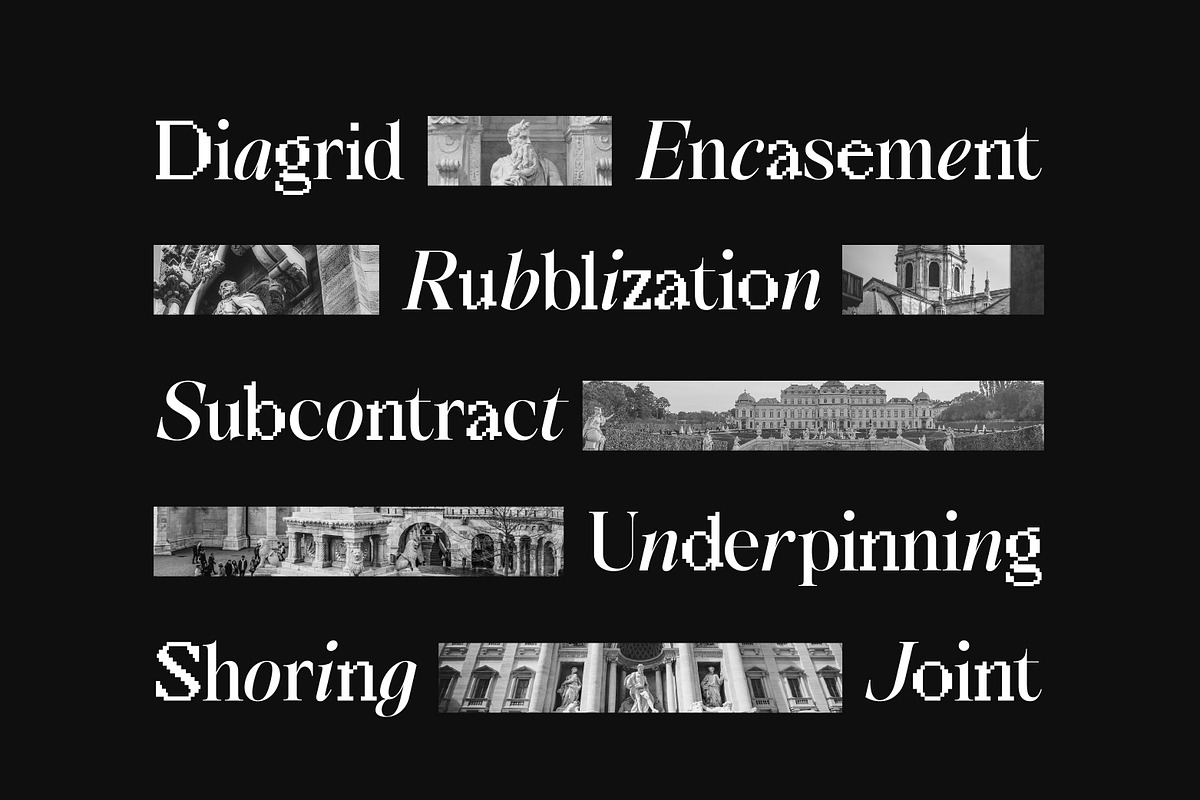 SS Default Lingo - Display Mix Font, a Serif Font by Typocracy Studio (Photo 6 of 12)