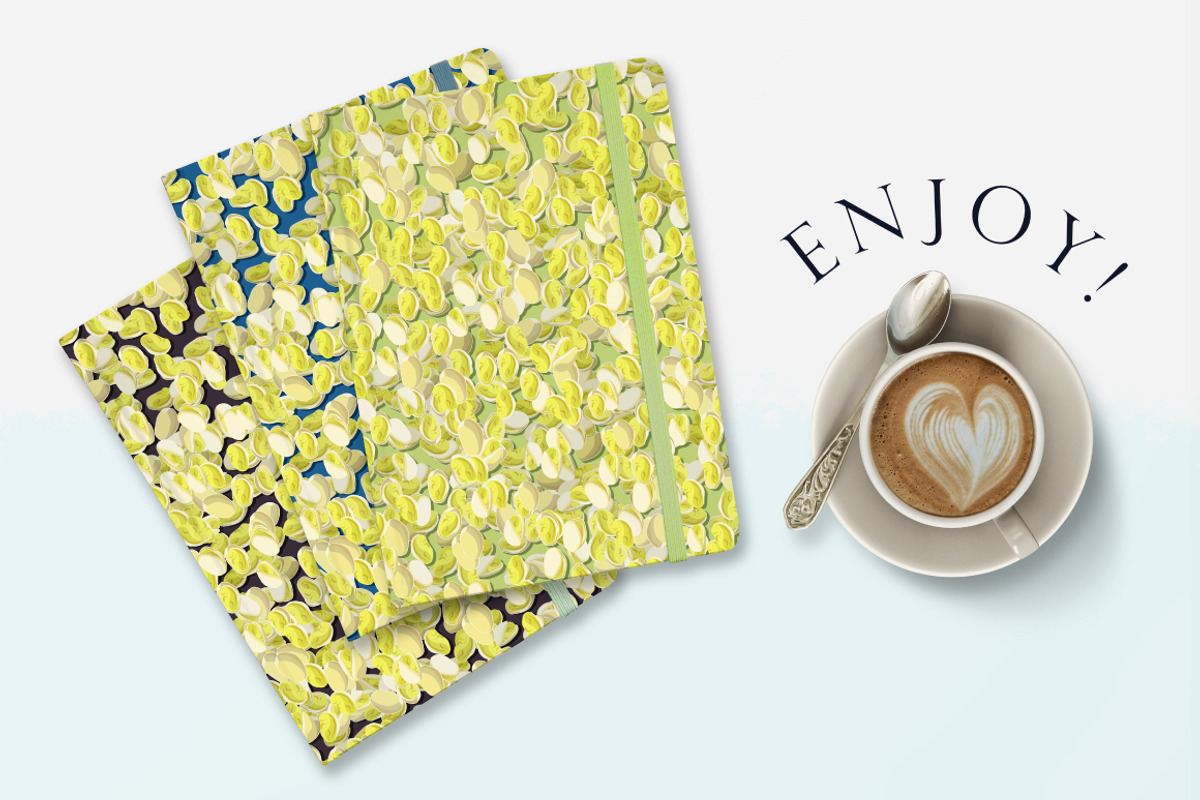 Pistachios - Set of patterns, a Pattern Graphic by Yummy (Photo 8 of 8)