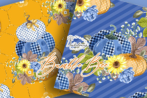 Bumble Bee Digital Paper Pack