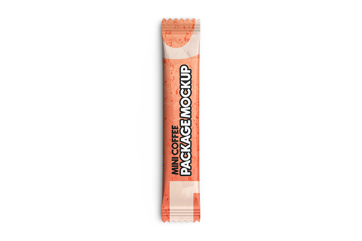 Mini Sachet Packaging Mockup