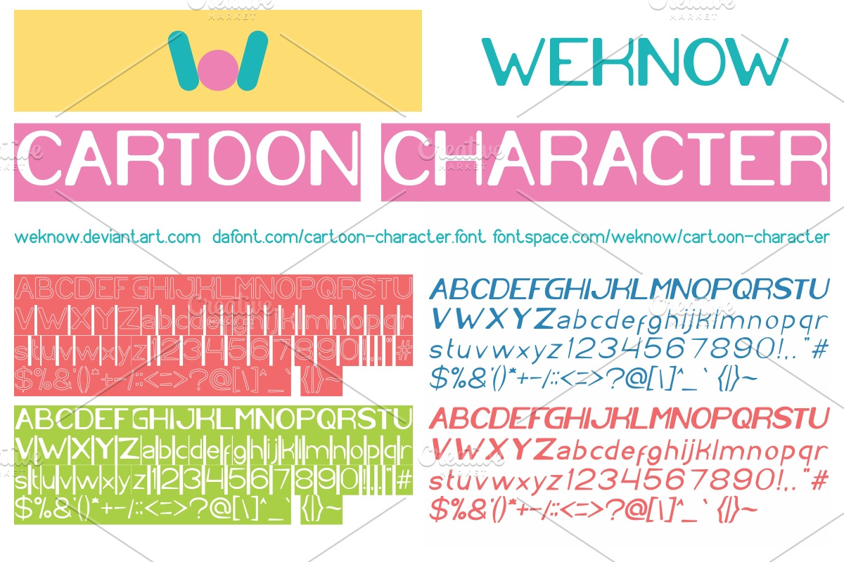 cartoon character preview 3
