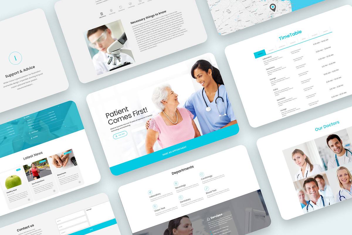 Medical & Healthcare WordPress Theme, a WordPress Template by Pixflow (Photo 4 of 11)
