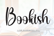 Bookish | Script Font, a Handwritten Font by Scratchones (Thumbnail 1 of 8)