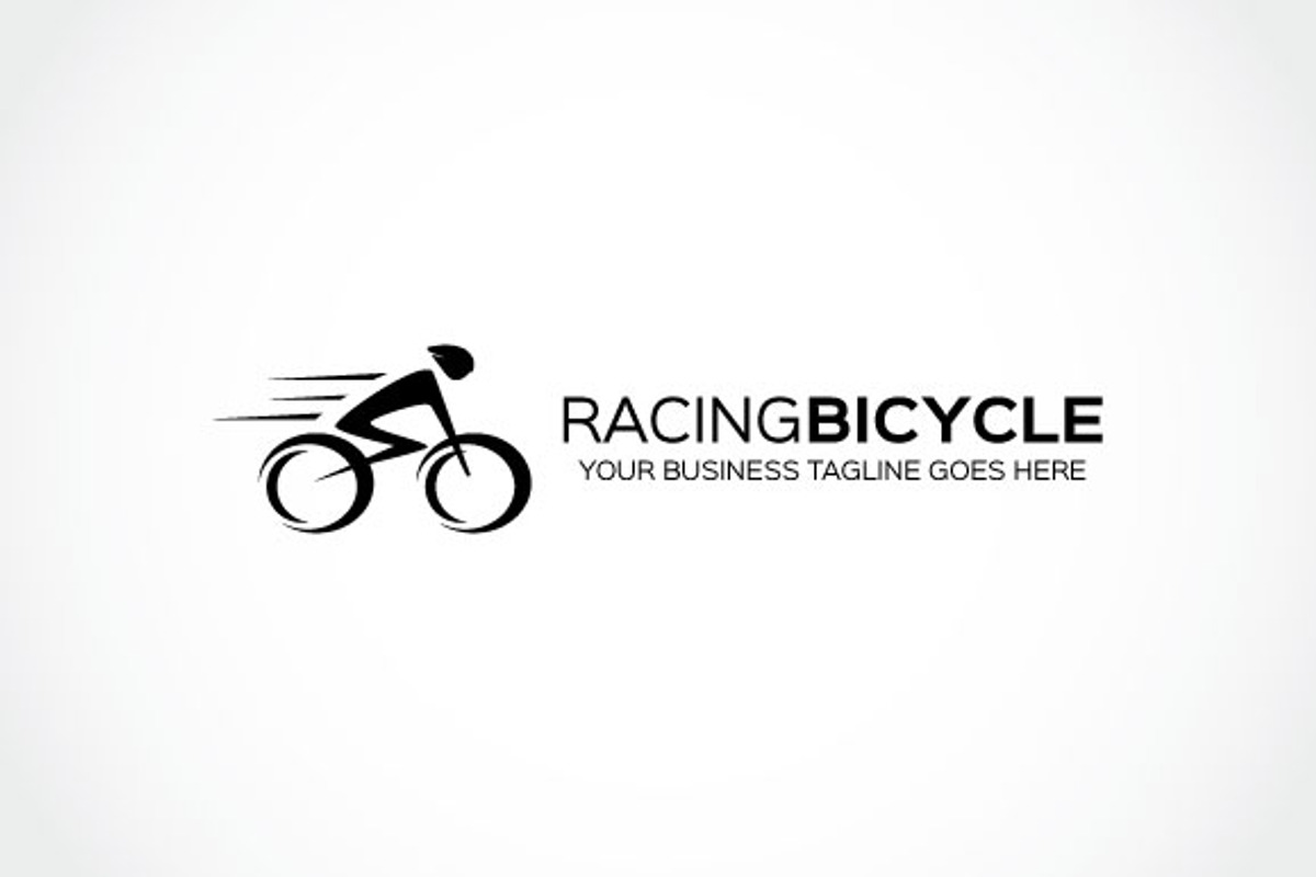 Racing bicycle logo Template, a Branding & Logo Template by The ...