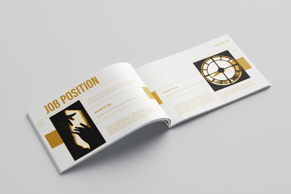 Resume Portfolio Vol.5, a Resume Template by Bewalrus Studio (Photo 8 of 10)