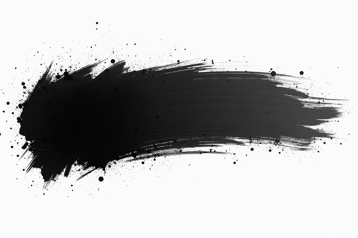 Bold Ink Brush Stroke Bundle, an Illustration by Amazin_art (Photo 18 of 21)