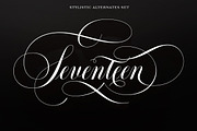 Moritza Script With Ornament, a Script Font by Max.co Studio (Thumbnail 10 of 12)