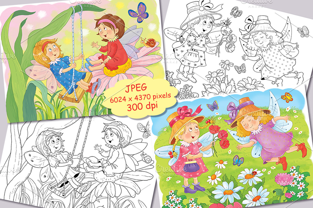 Fairy tale bundle, an Illustration by Haso (Photo 3 of 12)