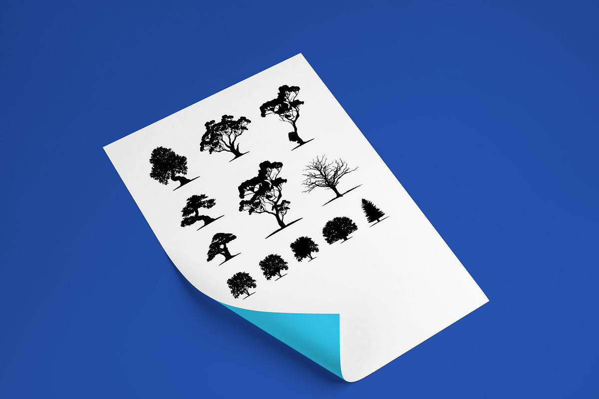 Set of Tree Silhouette illustration, an Object Graphic by Lucky Creative (Photo 2 of 4)