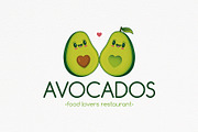 Avocados Love Logo Template, a Branding & Logo Template by vectorwithin (Thumbnail 3 of 3)