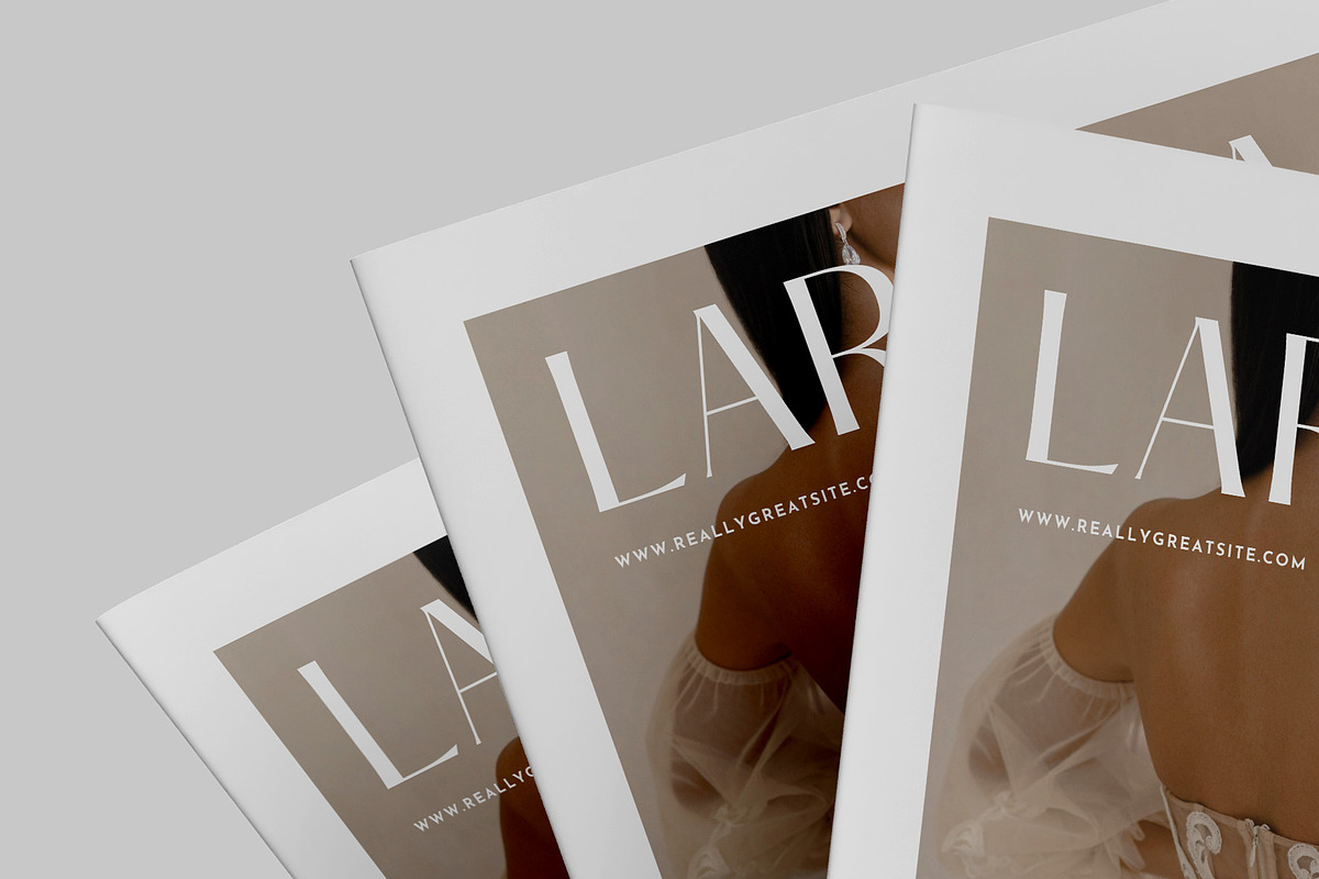 A4 Magazine Mockup Set - 8 views, a Books & Magazine Mockup by Illusiongraphic (Photo 17 of 19)