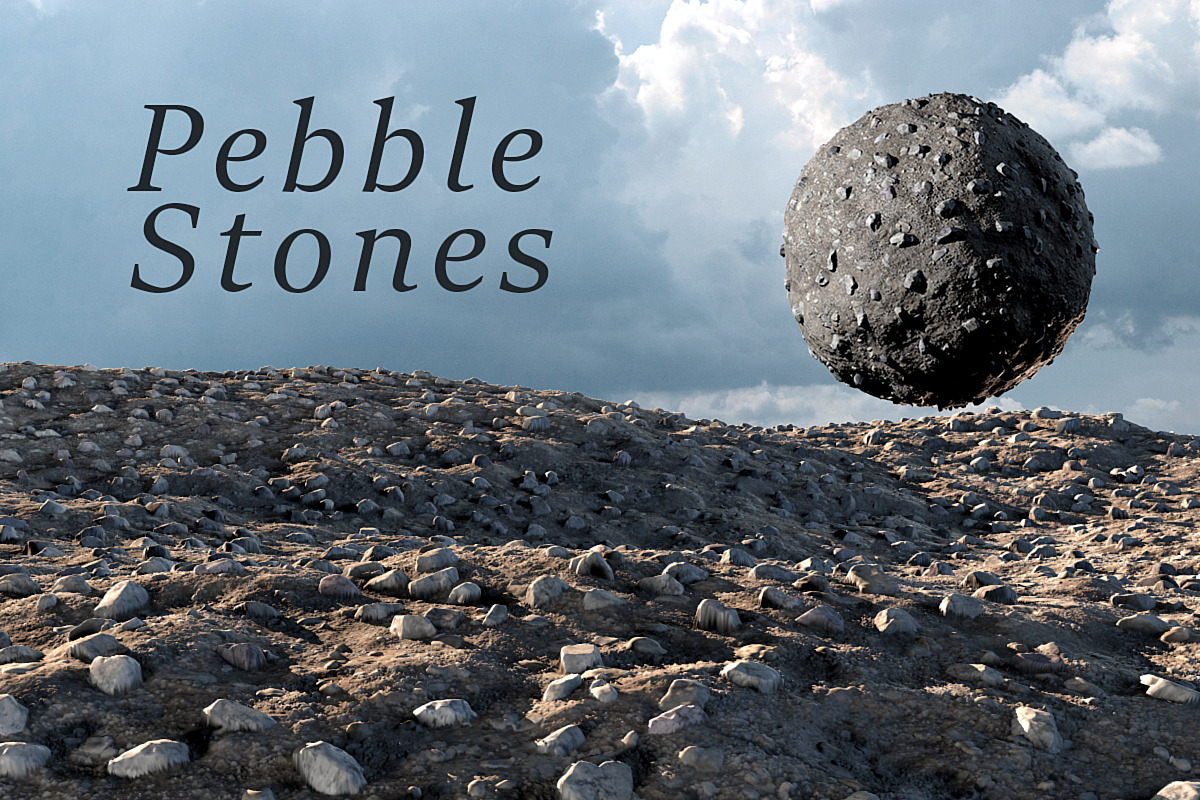 Pebble stones texture set, a Textures & Material 3D Model by happy brush (Photo 1 of 2)