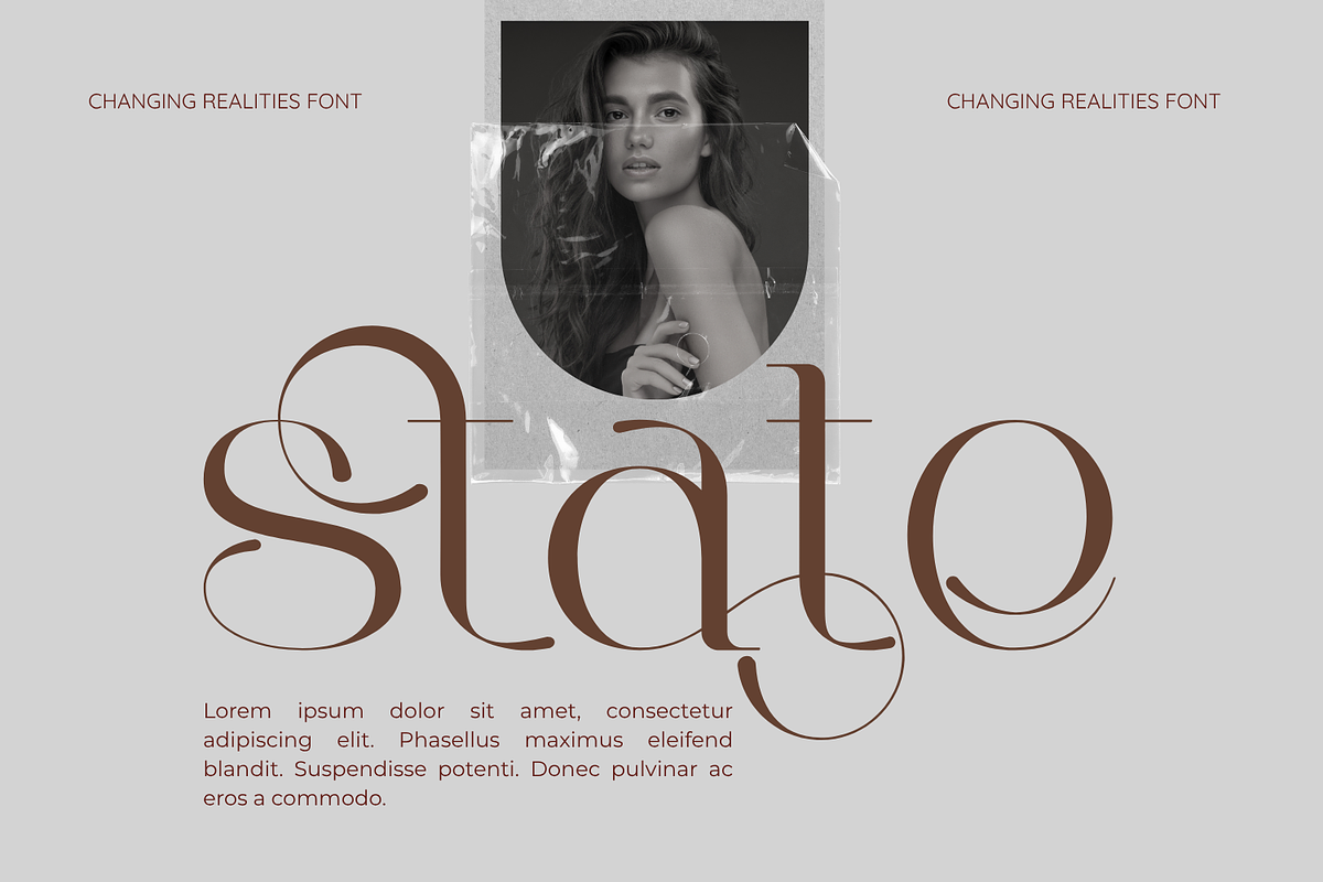 Changing Realities - Modern Serif, a Serif Font by 177Studio (Photo 2 of 8)