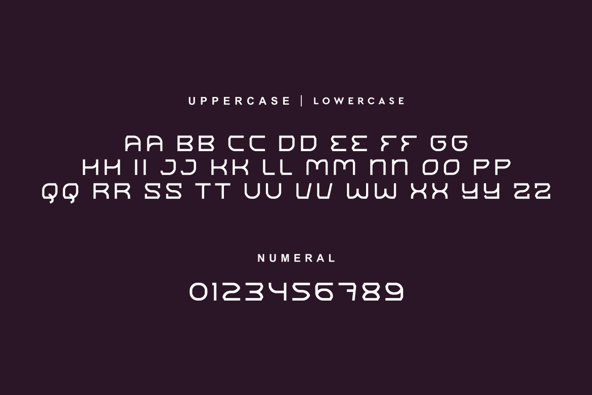 Gisalid - Space Font, a Sans Serif Font by QR Design Studio (Photo 5 of 10)