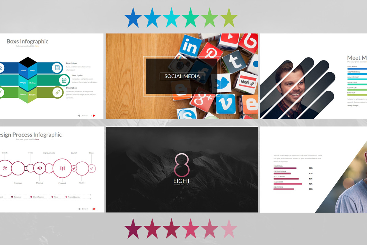 Eight Powerpoint Template, a Presentation Template by Dedijuniadi (Photo 4 of 5)