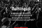 Wolfgang Krauss - Modern Fraktur, a Blackletter Font by ikiiko (Thumbnail 6 of 6)
