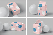 Small Juice Packaging Box Mockup, a Packaging Mockup by megostudi0 (Thumbnail 1 of 6)