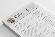 Resume CV (3 page), a Resume Template by Pxl_graphic (Thumbnail 2 of 7)