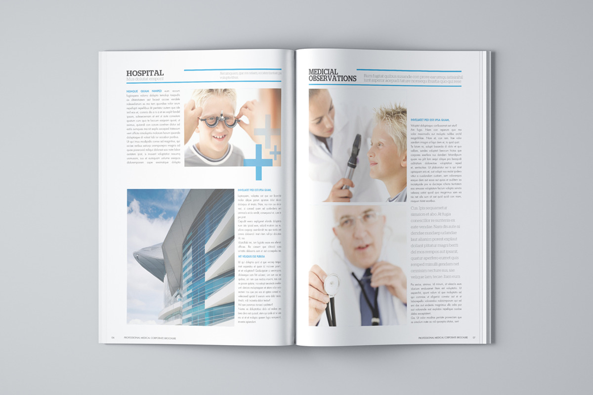 Professional medical brochure design, a Brochure Template by www.lemongraphic.design (Photo 3 of 6)