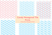 Pastel Hexagon - Tiles & Patterns, a Pattern Graphic by Design Unique (Thumbnail 6 of 9)