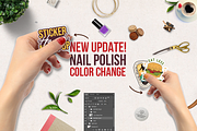 Mockup Hand Mockup | Sticker Mockup, a Product Mockup by LovePowerDesigns (Thumbnail 3 of 3)