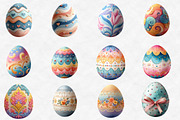 pastel Easter egg clipart, an Illustration by Designworld (Thumbnail 3 of 5)