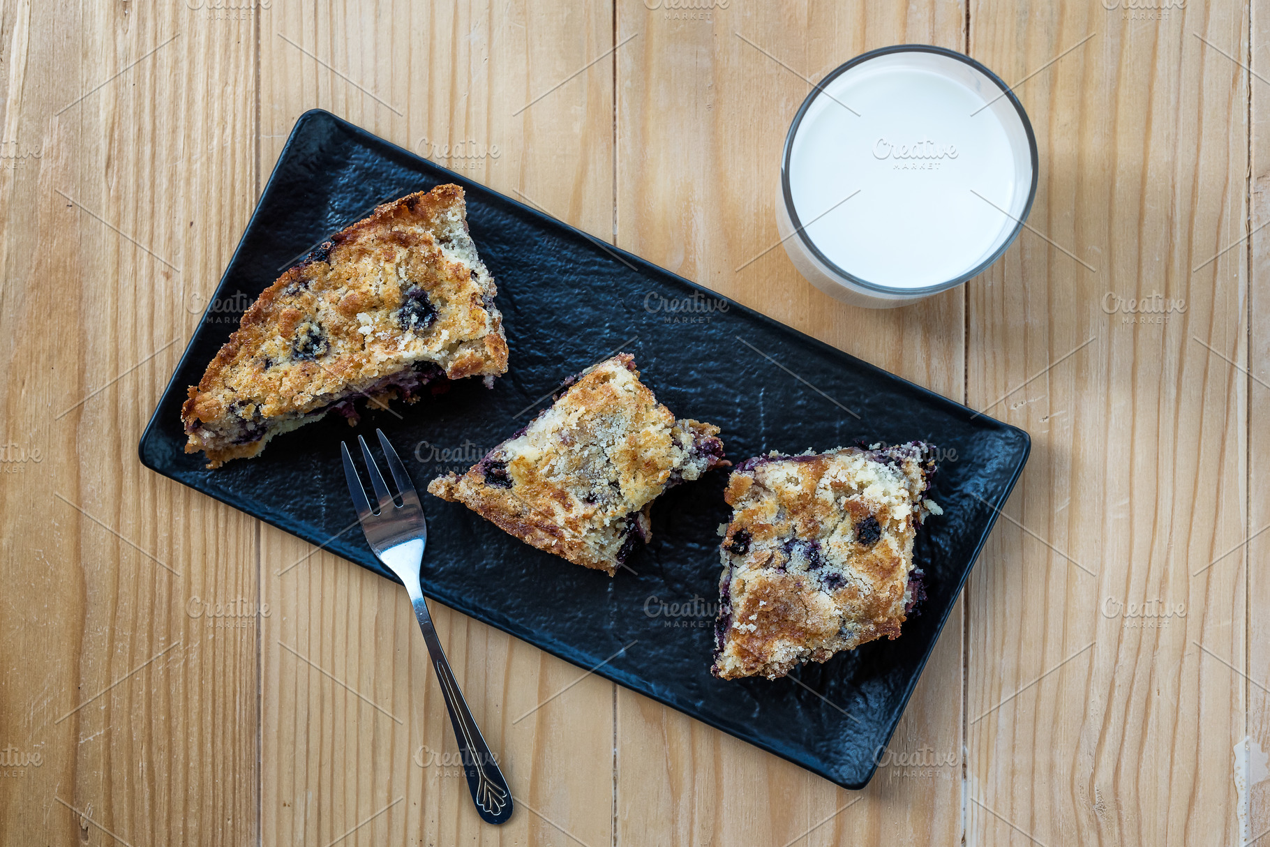 Homemade Apple Blueberry Pie, a Background Photo by wr7 Media