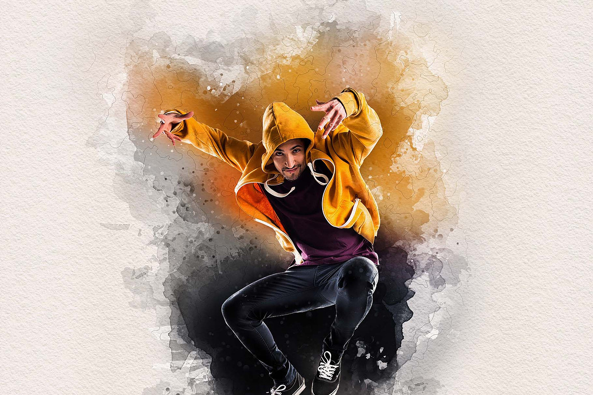 Pro Art Painting Photoshop Action, an Action Add-On by MRI STUDIO (Photo 6 of 14)