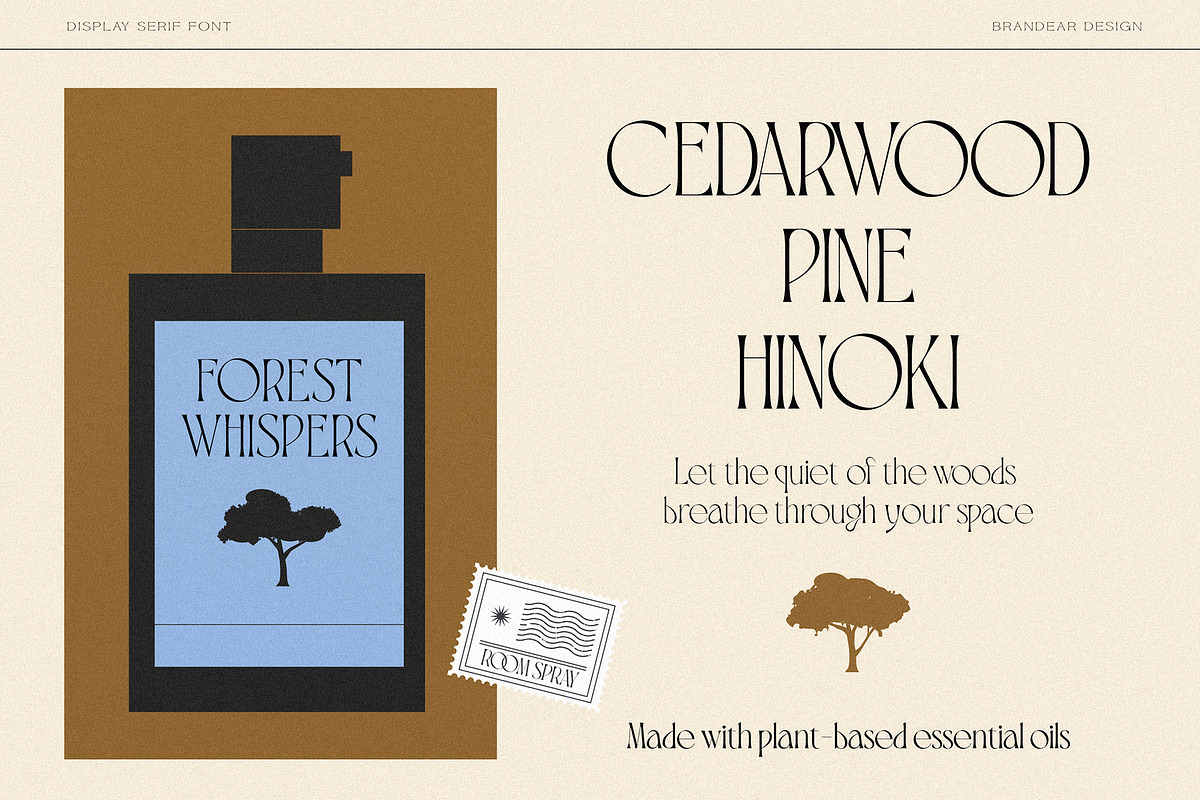 BD PHOSERINÉ | Display Serif, a Serif Font by Brandear Design (Photo 6 of 23)