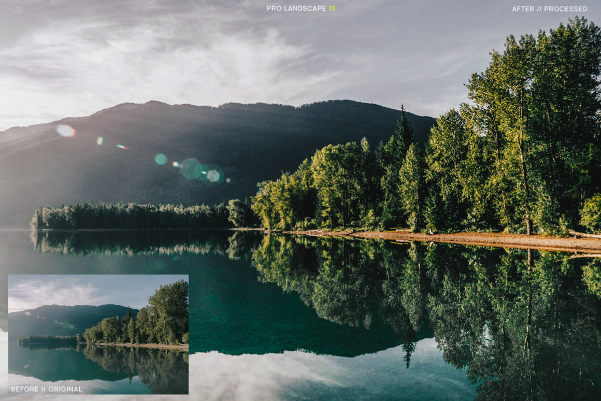 16 Pro Landscape Lightroom Presets 2, an Action Add-On by Edito (Photo 17 of 18)