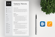 Simple Resume Template / 4 Pages, a Resume Template by SalientResume (Thumbnail 2 of 5)