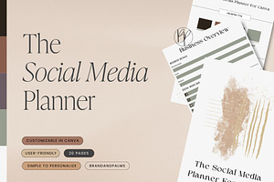 The Social Media Planner For Canva