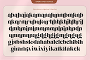 Sugar Magic Serif - 9 Font Family, a Serif Font by zeenesia (Thumbnail 24 of 26)