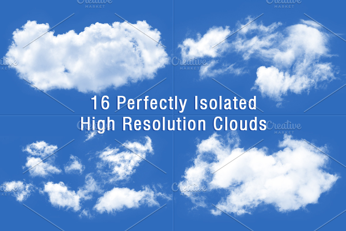 Clouds Isolated, an Object Graphic by pixelworkz (Photo 1 of 17)