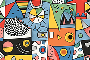 Coloring Book Cover Pattern, a Pattern Graphic by Printable Treasure (Thumbnail 3 of 4)