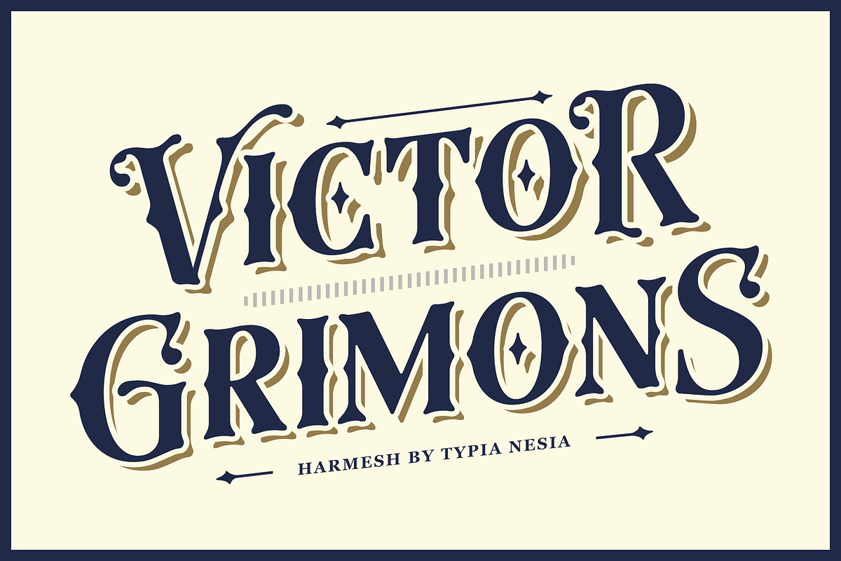 Harmesh - Classic Magical Fantasy, a Serif Font by Typia Nesia (Photo 4 of 12)