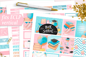 Erin Condren layouts stickers